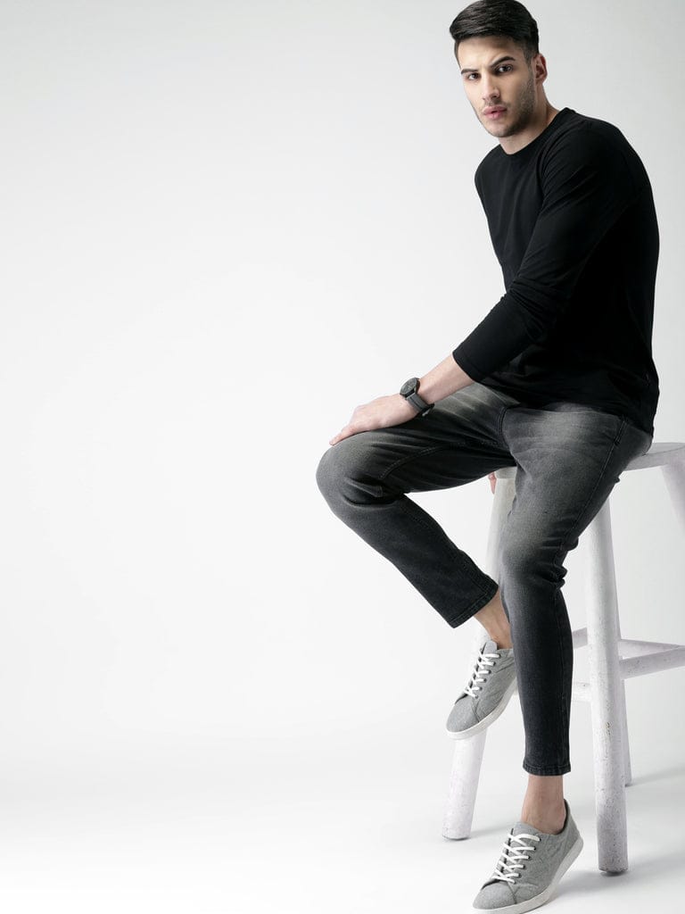 Full sleeve t-shirt black
